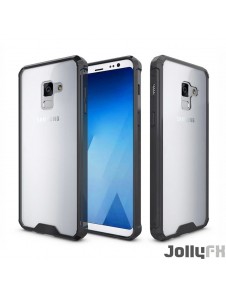 Svart och väldigt snyggt skydd Samsung Galaxy A8 2018 A530.