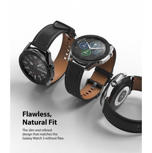 Ringke Bezel Styling fodral ram kuvertring Samsung Galaxy Watch 3 45mm svart (GW3-45-62)