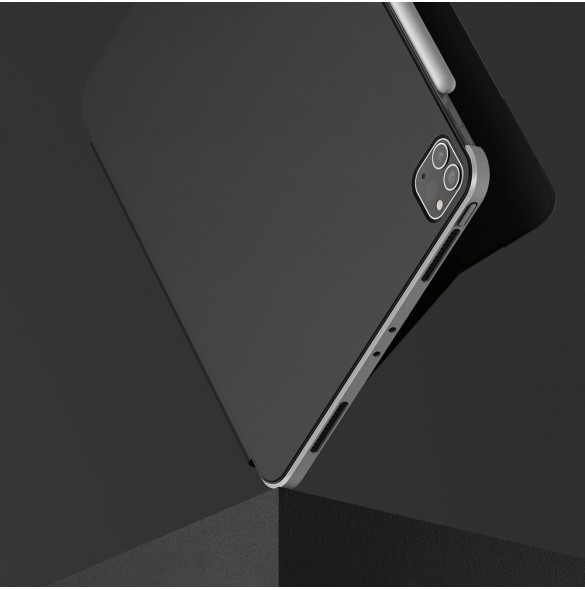 Ringke Frame Shield-fodral självhäftande skyddsram för iPad Pro 11'' 2020 / iPad Pro 11'' 2018 silver (Apple Pencil Friendly)