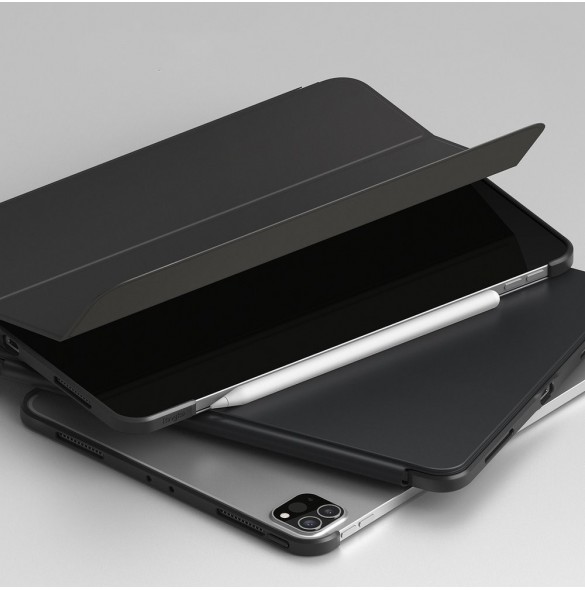 Ringke Frame Shield-fodral självhäftande skyddsram för iPad Pro 11'' 2020 / iPad Pro 11'' 2018 silver (Apple Pencil Friendly)