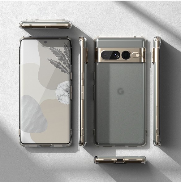 Ringke Fusion fodral för Google Pixel 7 Pro pansarfodral genomskinligt