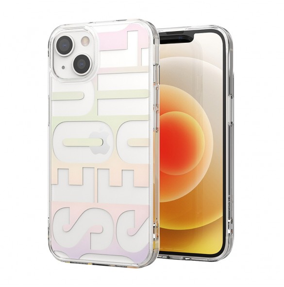 Ringke Fusion Design PC-fodral med TPU Bumper för iPhone 13 mini transparent (FD538E89)