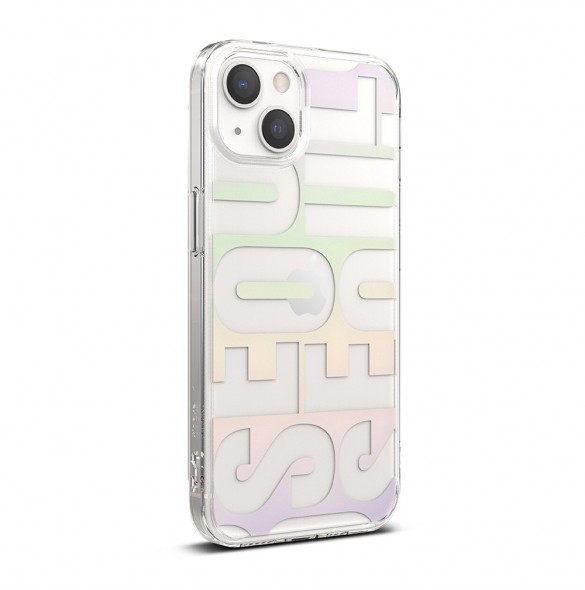 Ringke Fusion Design PC-fodral med TPU Bumper för iPhone 13 mini transparent (FD538E89)