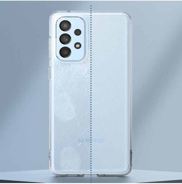 Ringke Fusion Matte tpu-fodral med en genomskinlig Samsung Galaxy A73 gelram