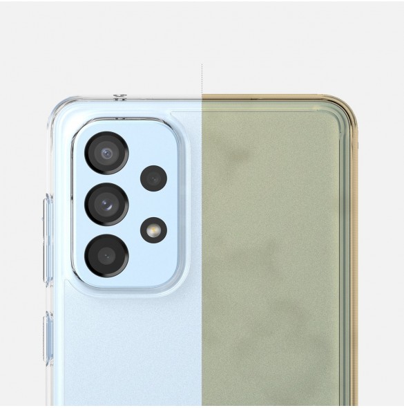 Ringke Fusion Matte tpu-fodral med en genomskinlig Samsung Galaxy A73 gelram