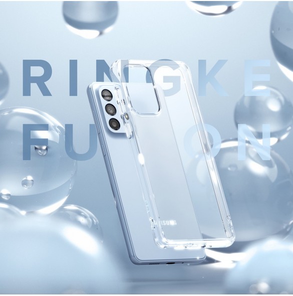 Ringke Fusion tpu fodral med ram för Samsung galaxy a73 transparent
