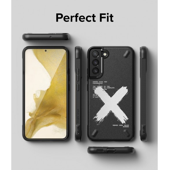 Ringke Onyx Design Slitstarkt skal för Samsung Galaxy S22 + (S22 Plus) svart (X) ()