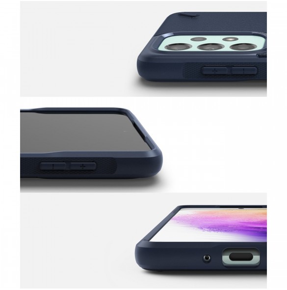 Ringke Onyx slitstarkt skal till Samsung Galaxy A73 marinblå
