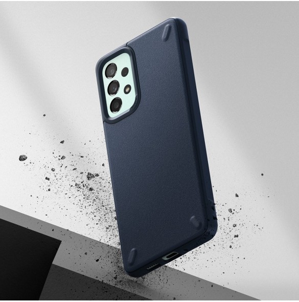 Ringke Onyx slitstarkt skal till Samsung Galaxy A73 marinblå