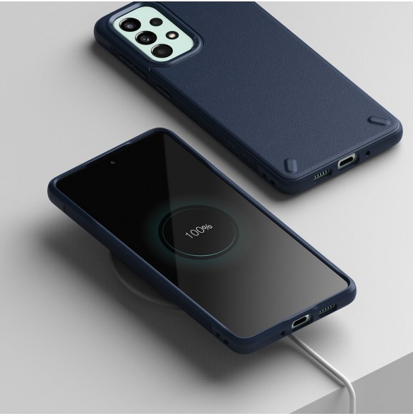 Ringke Onyx slitstarkt skal till Samsung Galaxy A73 marinblå