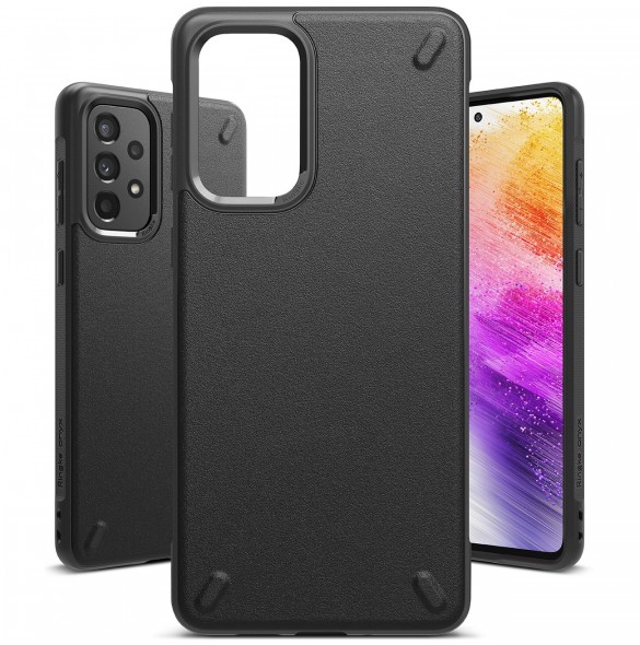 Ringke Onyx Slitstarkt TPU-skal till Samsung Galaxy A73 svart