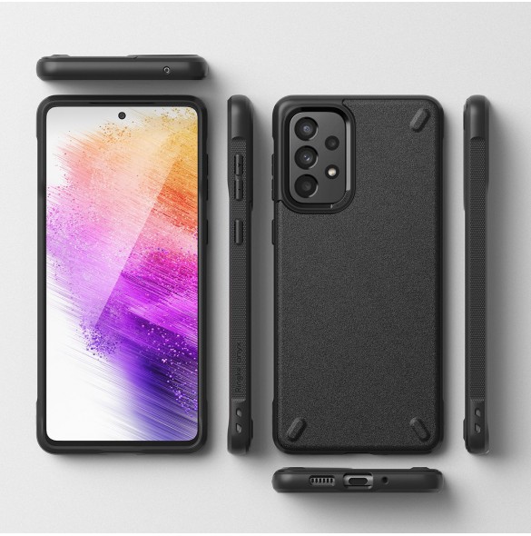 Ringke Onyx Slitstarkt TPU-skal till Samsung Galaxy A73 svart