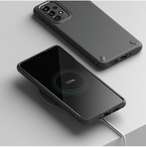 Ringke Onyx Slitstarkt TPU-skal till Samsung Galaxy A73 grå