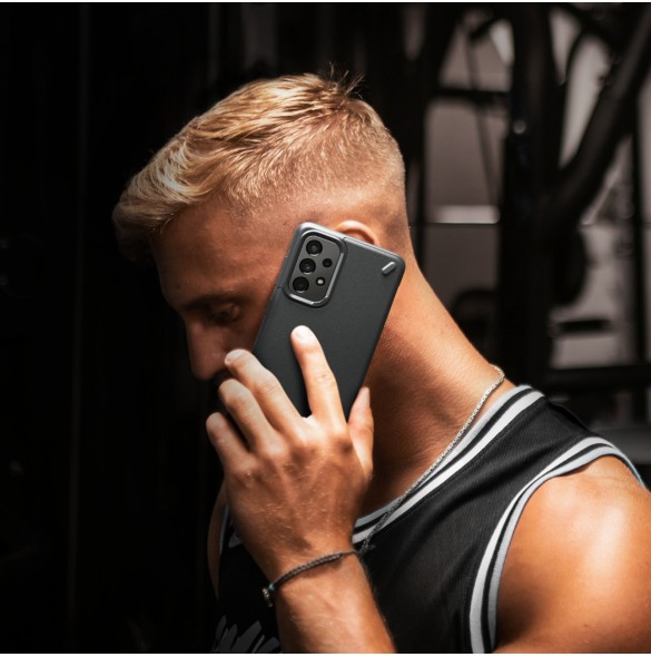 Ringke Onyx Slitstarkt TPU-skal till Samsung Galaxy A73 grå