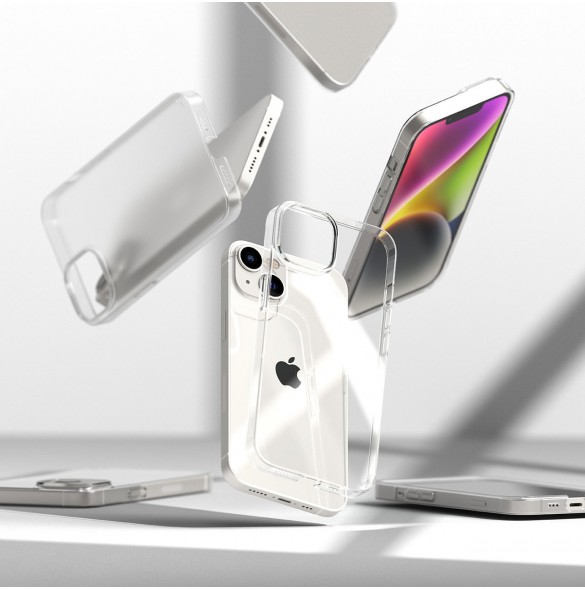 Ringke Slim fodral för iPhone 14 Plus ultratunt halvtransparent fodral