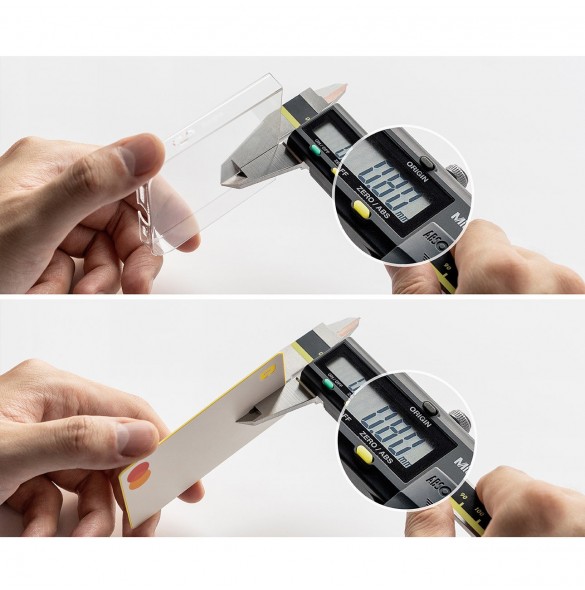 Ringke Slim fodral för iPhone 14 Plus ultratunt halvtransparent fodral