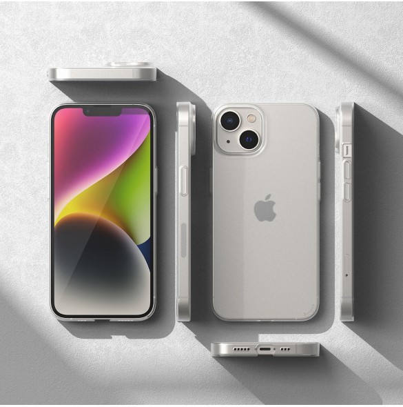 Ringke Slim fodral för iPhone 14 Plus ultratunt halvtransparent fodral