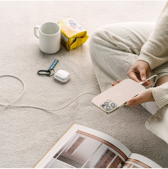 Ringke USB-A kabel - Lightning 480Mb/s 12W 1,2m svart (CB09963RS)