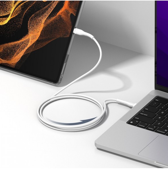 Ringke USB-A kabel - Lightning 480Mb/s 12W 1,2m svart (CB09963RS)