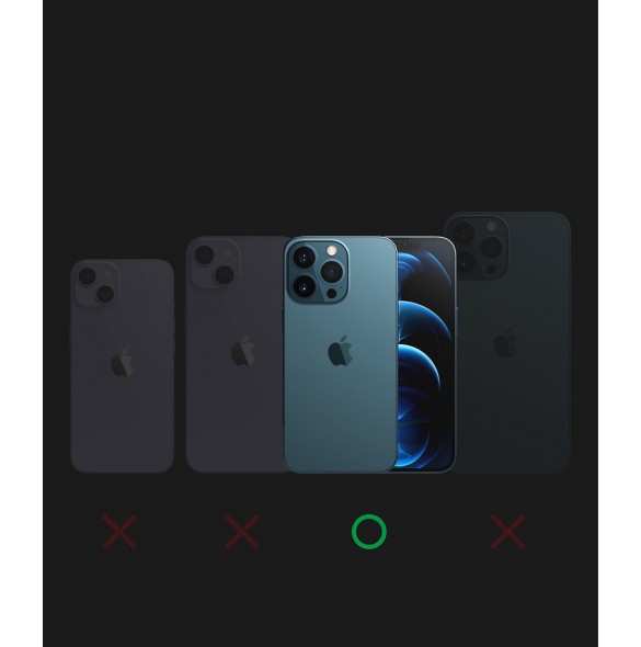 Ringke UX hållbart hårt fodral för iPhone 13 Pro transparent (UX564E72)