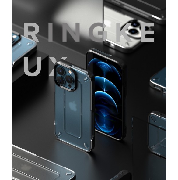 Ringke UX hållbart hårt fodral för iPhone 13 Pro transparent (UX564E72)