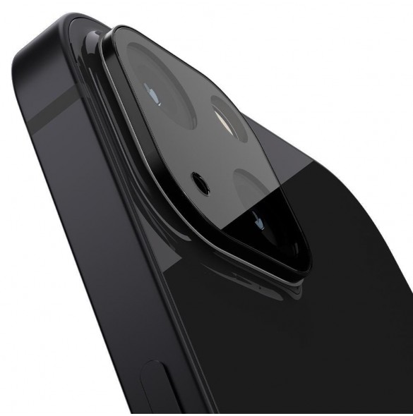 CAMERA COVER Spigen OPTIK.TR CAMERA PROTECTOR 2-PACK IPHONE 13 MINI / 13 SVART