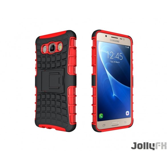 Rött och väldigt snyggt skydd Samsung Galaxy J5 2016 J510.