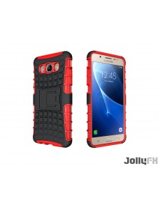 Rött och väldigt snyggt skydd Samsung Galaxy J5 2016 J510.