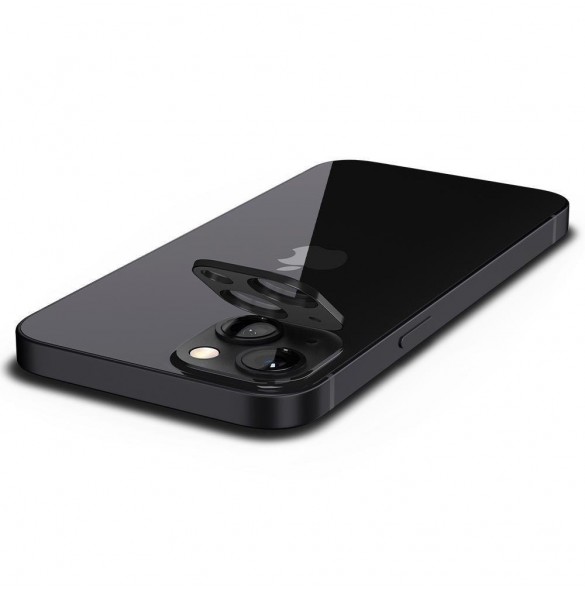 CAMERA COVER Spigen OPTIK.TR CAMERA PROTECTOR 2-PACK IPHONE 13 MINI / 13 SVART