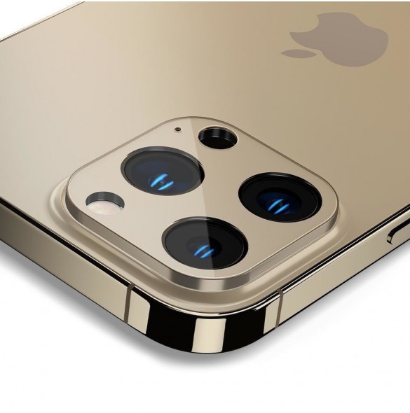 CAMERA COVER Spigen OPTIK.TR CAMERA PROTECTOR 2-PACK IPHONE 13 PRO / 13 PRO MAX GOLD