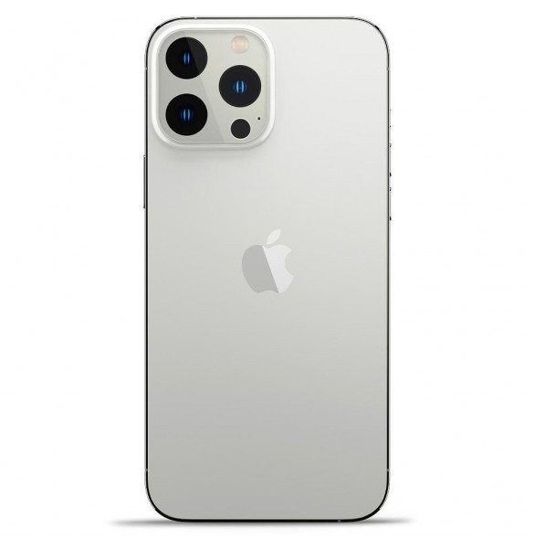 CAMERA COVER Spigen OPTIK.TR CAMERA PROTECTOR 2-PACK IPHONE 13 PRO / 13 PRO MAX SILVER