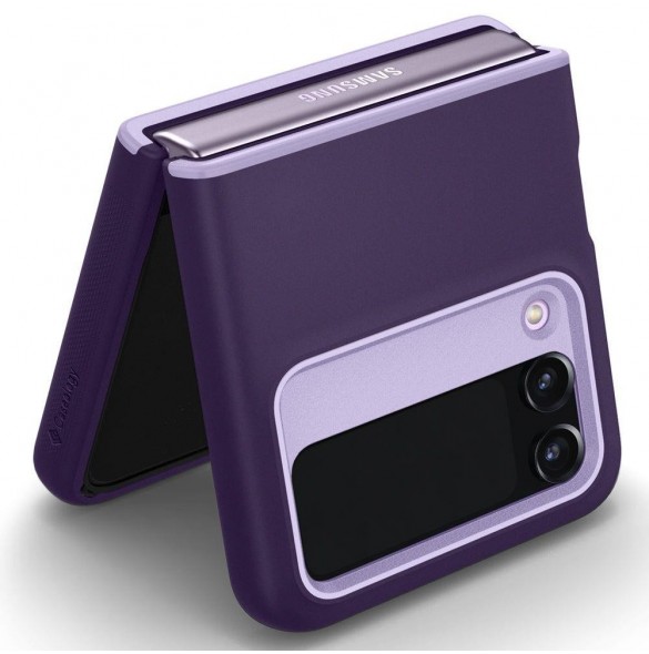 CASEOLOGY NANO POP GALAXY MED FLIP 4 LJUSVIOLET