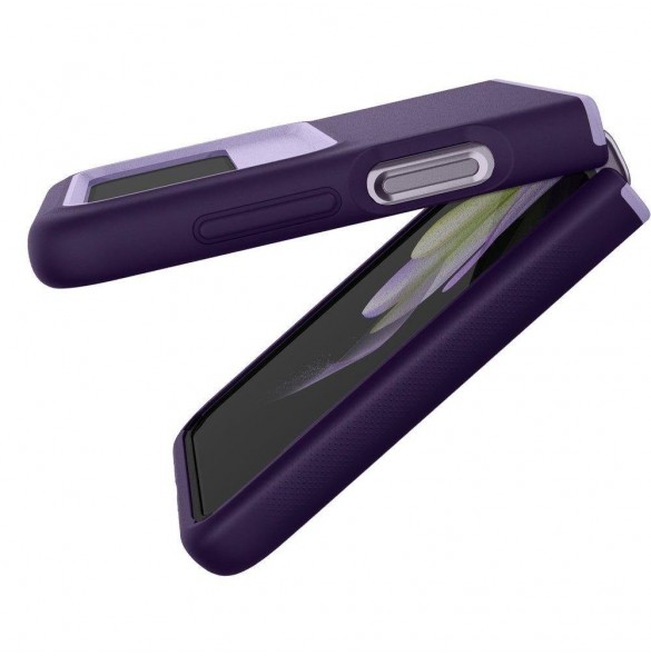 CASEOLOGY NANO POP GALAXY MED FLIP 4 LJUSVIOLET