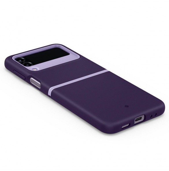 CASEOLOGY NANO POP GALAXY MED FLIP 4 LJUSVIOLET