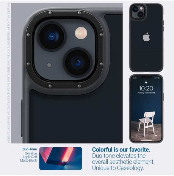 CASEOLOGY SKYFALL IPHONE 14 PLUS MATSVART