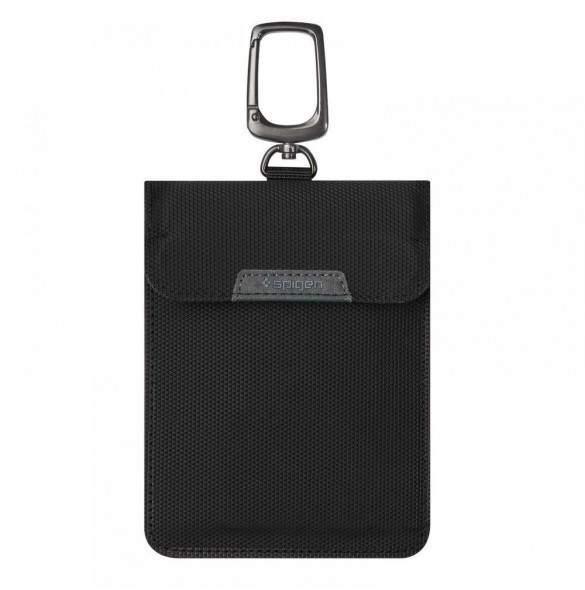 FARADAY CAGE Spigen POUCH NYCKELFRI RFID SIGNAL BLOCKER SVART