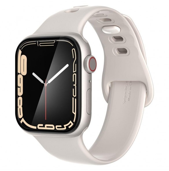 HYBRID GLASS Spigen PROFLEX ”EZ FIT” 2-PACK Apple Watch 7 / 8 (41 MM)