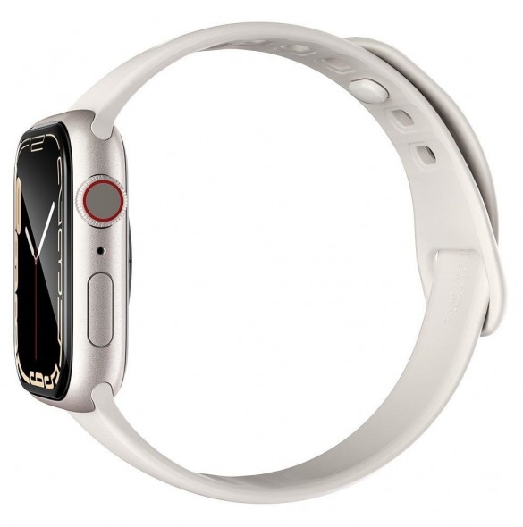 HYBRID GLASS Spigen PROFLEX ”EZ FIT” 2-PACK Apple Watch 7 / 8 (41 MM)