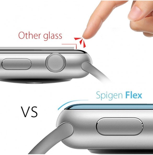 SKYDDSFILM Spigen NEO FLEX 3-PACK Apple Watch 4 / 5 / 6 / 7 / 8 / SE (40 / 41 MM)
