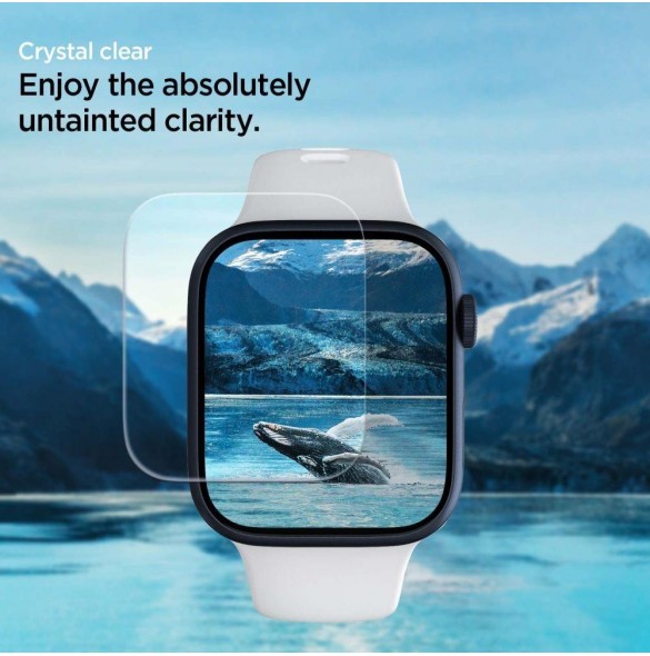 SKYDDSFILM Spigen NEO FLEX 3-PACK Apple Watch 4 / 5 / 6 / 7 / 8 / SE (44 / 45 MM)