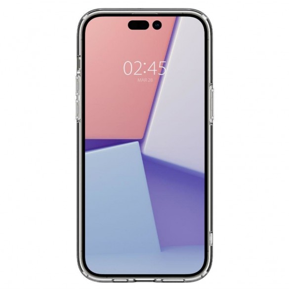 Solid skal till iPhone 14 Pro Spigen Ultra Hybrid - genomskinlig