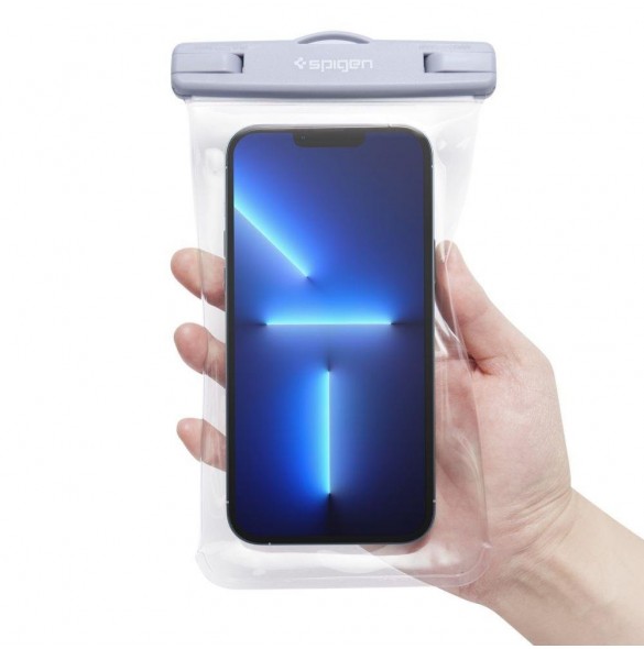 Spigen A601 UNIVERSELL VATTENTÄT FODRAL 2-PACK AQUA BLUE