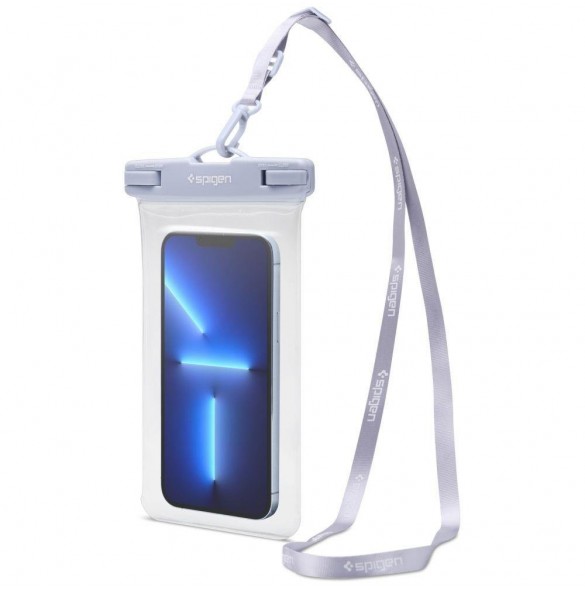 Spigen A601 UNIVERSELL VATTENTÄT FODRAL 2-PACK AQUA BLUE