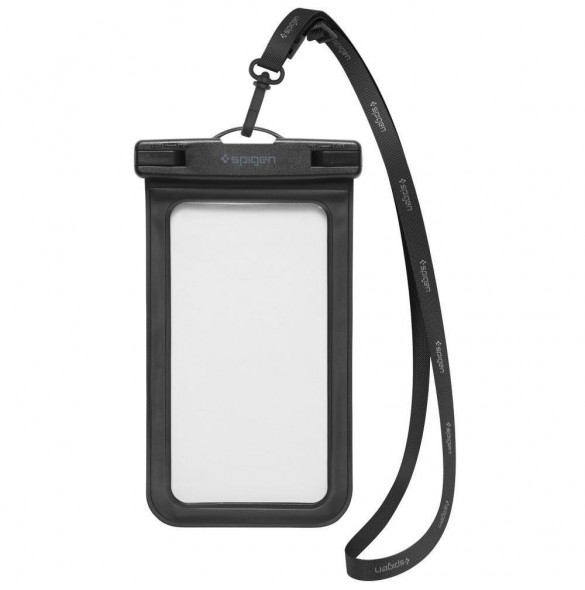 Spigen A601 UNIVERSAL VATTENTÄT FODRAL SVART