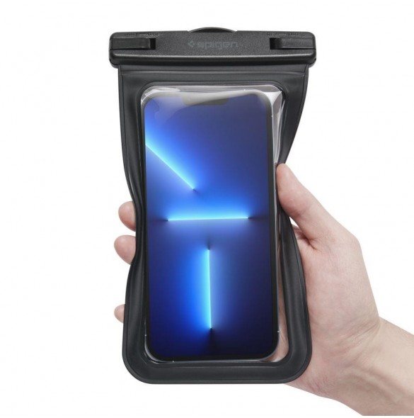 Spigen A601 UNIVERSAL VATTENTÄT FODRAL SVART