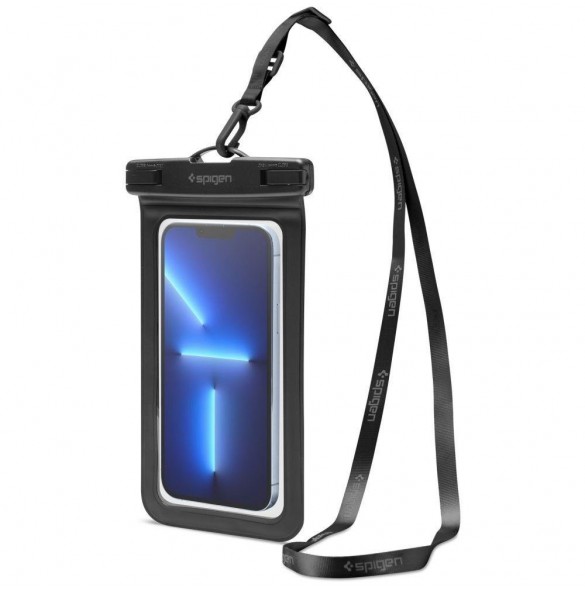Spigen A601 UNIVERSAL VATTENTÄT FODRAL SVART