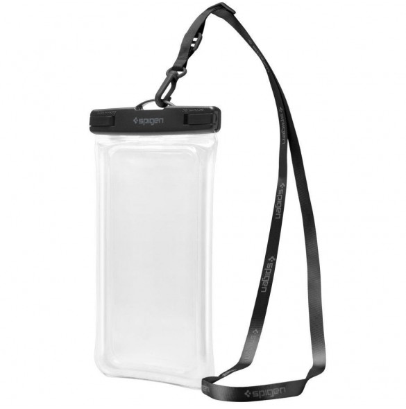 Spigen A610 UNIVERSELL VATTENTÄT FLYTTESKYDD 2-PACK CRYSTAL CLEAR