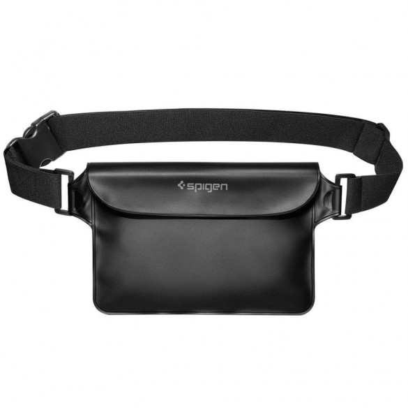 Spigen A620 UNIVERSAL VATTENTÄT MIDJEVÄSKA 2-PACK SVART