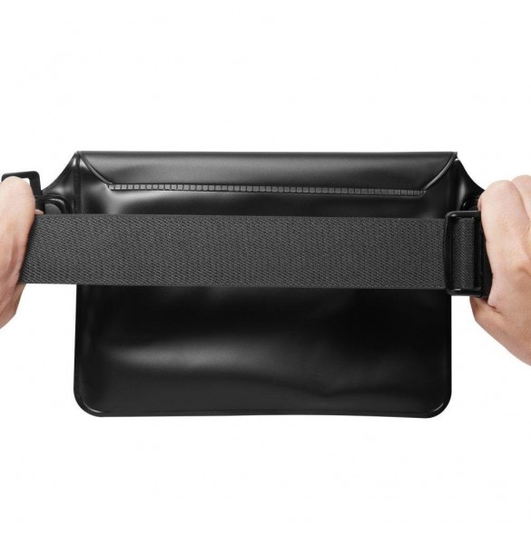 Spigen A620 UNIVERSAL VATTENTÄT MIDJEVÄSKA 2-PACK SVART