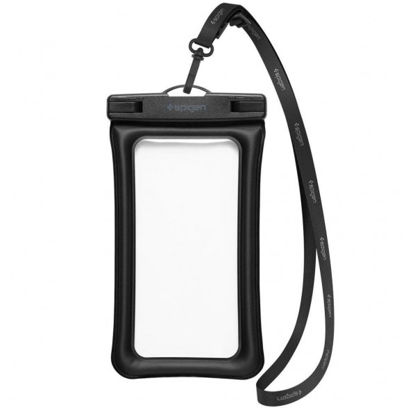 Spigen A621 UNIVERSELL VATTENTÄT FODRAL & MIDJEVÄSKA SVART